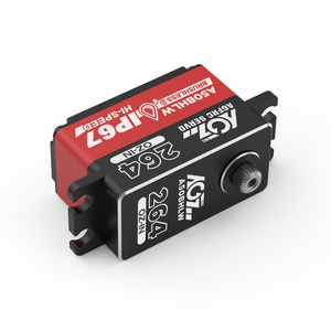 Servo Digital AGFRC A50BHLW IP67 Resistente al Agua, Carcasa CNC <span class=keywords><strong>de</strong></span> 55g, Velocidad Rápida <span class=keywords><strong>de</strong></span> 0.073 Segundos, Programable, Engranajes Metálicos, <span class=keywords><strong>para</strong></span> Autos RC y Piezas <span class=keywords><strong>de</strong></span> UAV - Product Image 1