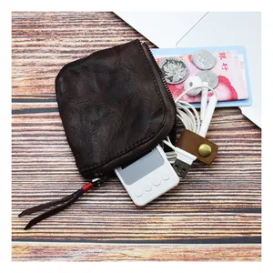 사용자 정의 현대 야채 가죽 지갑 동전 지갑 파우치 지갑 일본 디자인 여성 지갑 동전 지갑