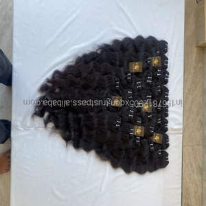 Vison vierge Temple cuticule alignée cheveux brésiliens, fournisseurs de cheveux humains non traités vente en gros paquets de cheveux brésiliens vierges - Product Image 2