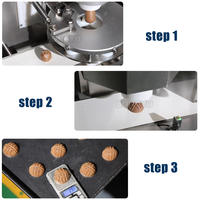Machine automatique de fabrication de maamoul LY SV-180, 10-60 pièces/min, petite machine à former des biscuits aux dattes, 220V, pour boulangerie, hôtel, restaurant