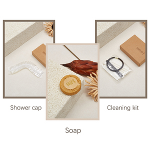 Artículos de Aseo Desechables para Hoteles Ecológicos de Primera Calidad y Económicos Kit de peines dentales de cartón kraft duradero para reabastecimiento a granel a largo plazo - Product Image 2
