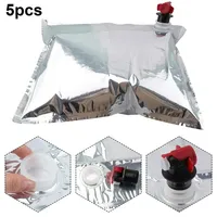 Emballage aseptique liquide Bag-in-Box d'huile de jus de vin pour les aliments et les boissons-Durable et étanche