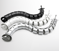 Gestion de câble de serpent de colonne vertébrale de câble de fil de Offre Spéciale pour le bureau de bureau/rotation de câble pour le bureau réglable en hauteur