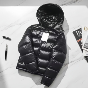 Luxurious <strong>Winter</strong> Hooded Puffer Men's Down <strong>Coat</strong> Lightweight High Quality Designer Glossy <strong>Thick</strong> Waterproof Men's Down Jacket - Product Image 6