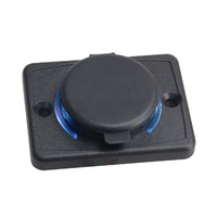 Prise de charge USB double 3,1A 12V DC à montage sur panneau pour sièges de bus, chargeurs USB 24V pour bus