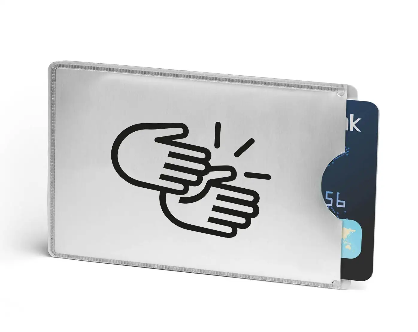 ที่ใส่บัตรเครดิตป้องกันบัตรประชาชน,ถุงป้องกันบัตร Rfid แบบกำหนดเองได้