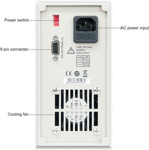 ITECH IT6721 60V/8A/180W แหล่งจ่ายไฟปรับค่าได้ พร้อมฟังก์ชันหน่วยความจำ สำหรับใช้ในห้องปฏิบัติการ โหมด CC/CV เอาต์พุตเดี่ยว รับประกัน 1 ปี - Product Image 5