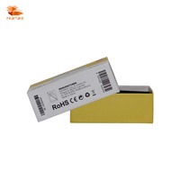 Coffrets cadeaux électroniques en carton avec couverture ciel et terre conçus sur mesure Impression gaufrée UV avantage pour l'emballage des écouteurs