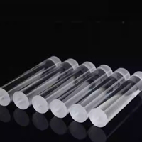 Prisme guide-lumière en verre BK7 haute performance, tiges homogénéisantes, composant optique rond, surface revêtue d'AR, précision 1/4 de la longueur d'onde