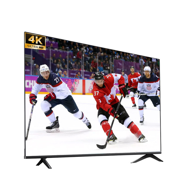 Factory OEM 32 43 50 55 65 75 100 Inch 4K Smart TV Screen Tempered Glass Large Screen Television Smart Voice Ultra Thin Flat TV