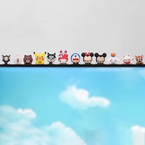 การ์ตูนน่ารัก 3D ฟิกเกอร์สำหรับแล็ปท็อปโทรศัพท์แท็บเล็ตหน้าจอโต๊ะตกแต่งรถ - Product Image 1