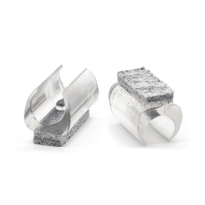 Patins <span class=keywords><strong>de</strong></span> protection pour pieds <span class=keywords><strong>de</strong></span> <span class=keywords><strong>chaise</strong></span> à glissière en <span class=keywords><strong>plastique</strong></span> OEM, base en feutre PTFE, pour bureau et maison, faible bruit - Product Image 2