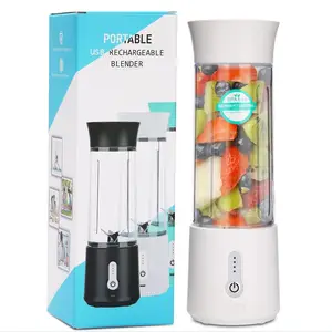 Personal Size Usb Rechargeable Smoothie Protein Shakes Juice Fruit Mixer Portable Mini Blender