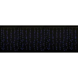 Cortina de Luces Navideñas, 240 LED, Luz Blanca Hielo, Funciona con Batería, 4x1m - Product Image 1