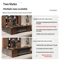 Bureau de direction durable et luxueux, moderne et écologique, avec rangement modulaire pour bureau, école, appartement