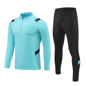 Voetbal Jersey Individuele Custom Voetbal Jersey Nylon Trainingspakken Voor Kinderen Sporttraining Vrouwen Trainingspak Set Voetbal Uniformen - Product Image 4