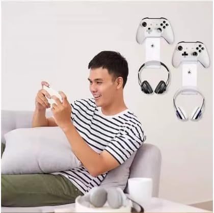 Hot Sale Justincase China Wall Mounted Acrylic Headset Stand Hanger Game Controller Holder for Display Only