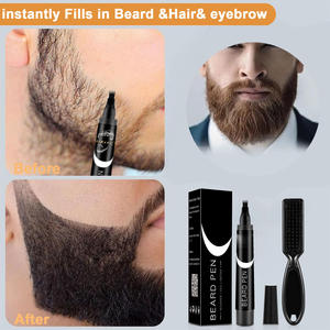 Set <span class=keywords><strong>per</strong></span> <span class=keywords><strong>la</strong></span> cura della <span class=keywords><strong>barba</strong></span> da <span class=keywords><strong>uomo</strong></span> penna e spazzola <span class=keywords><strong>per</strong></span> il riempimento della <span class=keywords><strong>barba</strong></span> impermeabile - Product Image 2