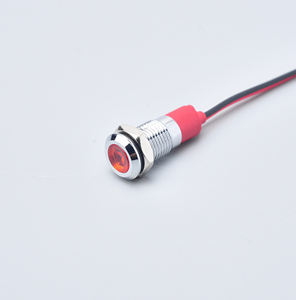 CHYF lampu indikator dudukan Panel lampu Pilot sinyal tahan air 24V 110V 220V lampu indikator logam 8mm 10mm 12mm - Product Image 5