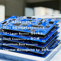 Services de fabrication et d'assemblage de cartes de circuits imprimés (PCB) pour drones électroniques personnalisés - Électronique OEM certifiée ISO/RoHS, matériau FR4