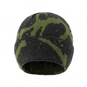 Gorro de Punto Personalizado al por Mayor con Logotipo Jacquard, 100% Acrílico, Transpirable, Impermeable, de Alta Calidad, Unisex, para Deportes de Invierno y Esquí - Product Image 4