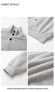 Custom Faux Fur & Mohair Collared Jacket Men Oversized Button up <b>Fluffy</b> Fuzzy Knit Winter Streetwear Cropped Coat - Product Image 5