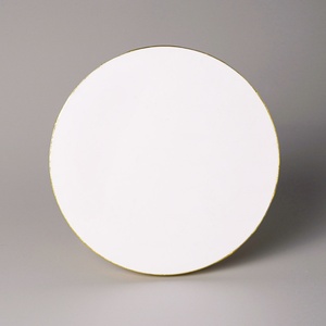 Plateau à gâteau doré imperméable en papier gaufré feuille d'or, épaisseur mm, qualité alimentaire, 8, 10, 16 pouces, pour gâteaux, assiettes et bols - Product Image 4