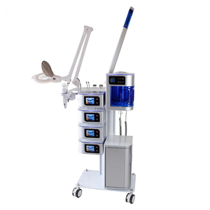 Dispositivo de <span class=keywords><strong>esteticista</strong></span> con pantalla táctil Digital multifuncional 7 en 1, vaporizador de hidroterapia Facial con lupa, vaporizador de toallas - Product Image 6