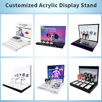 Lámpara LED con Impresión UV HD, Verde, Acrílico Desmontable Antirrobo, Rotación de 360 Grados, Moderna, Personalizable, Pantalla para Reloj, Cámara Digital