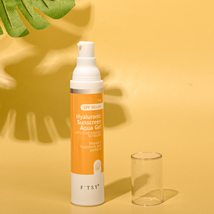 Organico naturale per il viso <span class=keywords><strong>protezione</strong></span> <span class=keywords><strong>solare</strong></span> del <span class=keywords><strong>corpo</strong></span> idratante Spf 50 acido ialuronico Gel <span class=keywords><strong>solare</strong></span> <span class=keywords><strong>crema</strong></span> <span class=keywords><strong>solare</strong></span> - Product Image 2