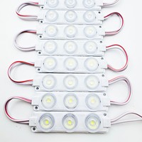 Modules d'enseignes LED DC12V 24V 1.5W IP65 étanches 75mm x 20mm 3030, éclairage latéral rétroéclairé, module à éclairage périphérique pour caisson lumineux LED