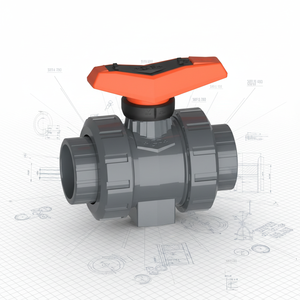 Conector de PVC-U GF 546 DN20 |   Sellos <span class=keywords><strong>FPM</strong></span> Resistentes a Químicos para Equipos Electrónicos Industriales - Product Image 6