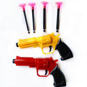 Pistolet à ventouses en plastique coloré pour enfants, jouet modèle garçon, vente en gros à prix abordable - Product Image 2