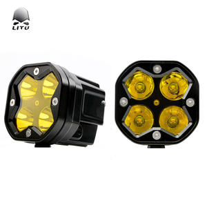 Luces <span class=keywords><strong>de</strong></span> conducción LED auxiliares para automóviles <span class=keywords><strong>de</strong></span> 3 pulgadas, 40W, vainas LED cuadradas, brillo <span class=keywords><strong>de</strong></span> luz, lámpara <span class=keywords><strong>de</strong></span> trabajo todoterreno para camión 4x4 4wd ATV UTV - Product Image 3
