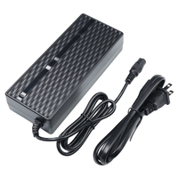 Chargeur Max 48V en plastique pour trottinette électrique, frein à disque, batterie lithium, batterie plomb-acide pour la recharge des trottinettes électriques