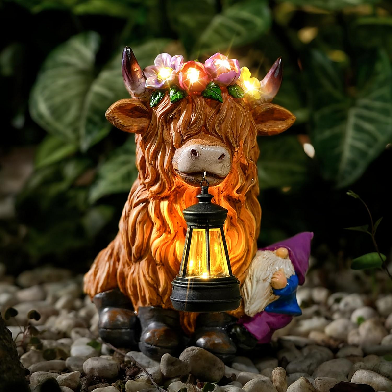 Figurine De Vache Miniature En PVC - Environ 13,5 X 7,8 X 4 Cm - Décoration De Jardin, Jouet éducatif