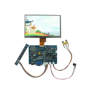 Chất Lượng Cao 7 Inch 800*480 Tft Lcd Module Lcd Màn Hình Hiển Thị Hỗ Trợ CVBS Và PC-RGB Tín Hiệu Đầu Vào