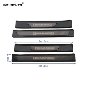 WZXD New Arrival Car <b>Door</b> Sill Guards Stainless Steel <b>Door</b> Sill <b>Plate</b> Exterior Accessories for Okavango 2019 - Product Image 2