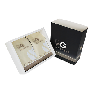 Tùy chỉnh cao cấp 500g cà phê hộp giấy bao bì Kit có thể gập lại các tông ngăn kéo với dập nổi cho bé thực phẩm túi Cà phê - Product Image 2