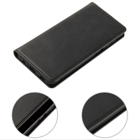 Étui portefeuille en cuir avec béquille et fentes pour cartes pour Samsung Galaxy S26 A72 A52 A32 A22 A70 A50 A20 A21s A82