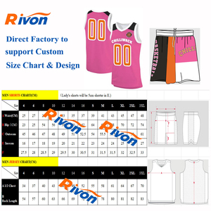 <span class=keywords><strong>Maillot</strong></span> de <span class=keywords><strong>basket</strong></span>-ball réversible à sublimation par transfert thermique pour hommes et filles, fabriqué en Chine, vente en gros - Product Image 5