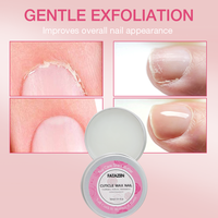 Cire à cuticules et ongles OEM ODM, nourrissante en profondeur, réparatrice, protectrice, fortifiant l'ongle et le lit ongulaire, adoucissante, exfoliante, mélange d'huiles naturelles
