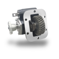 PTO3065JW Model Truk Jepang Canter Bekas 6-Tangkai 15T Kotak Gigi Power Take Off Lurus untuk ISUZU NKR71 NPR71 NQR70 I-MYY5T/MYY6S