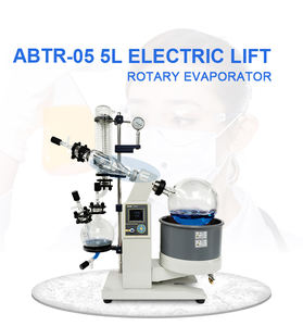 Evaporador rotatorio de vidrio de alto vacío para destilación de vapor de aceite esencial - Product Image 6