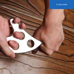 Strumento professionale in acciaio inox Gua Sha per Lifting facciale e drenaggio linfatico MedSpa & Clinic Use - Product Image 5