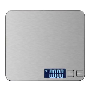 Cross-Border 5kg/1g Stainless Steel LCD Screen Electronic <b>Scale</b> Battery-Operated Household Kitchen <b>Food</b> Weighing <b>Scale</b> - Product Image 5