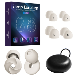 Meilleurs bouchons d'oreilles en silicone anti-bruit pour dormir, protection auditive et réduction du bruit - Product Image 5