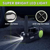 Kit de gato de coche eléctrico 3 en 1 portátil 5 T 12V elevador de suelo 5 toneladas con bomba de aire y llaves de impacto eclctric gatos de coche