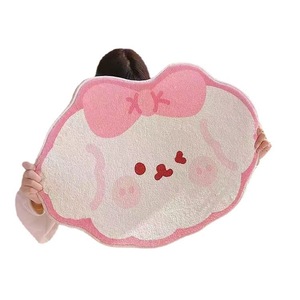 Personnalisé mignon Animal cachemire génération cheveux antidérapant absorbant chambre tapis de bain tapis de chevet couverture pour les filles - Product Image 5