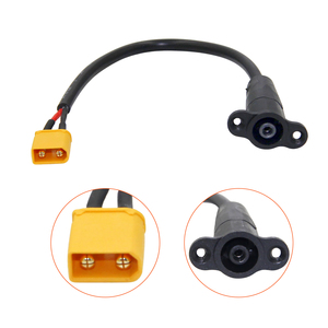 Câble de connecteur de port de charge pour trottinette 48 V pour Kukirin G2 Pro G2 Max, accessoire de remplacement en plastique noir - Product Image 6